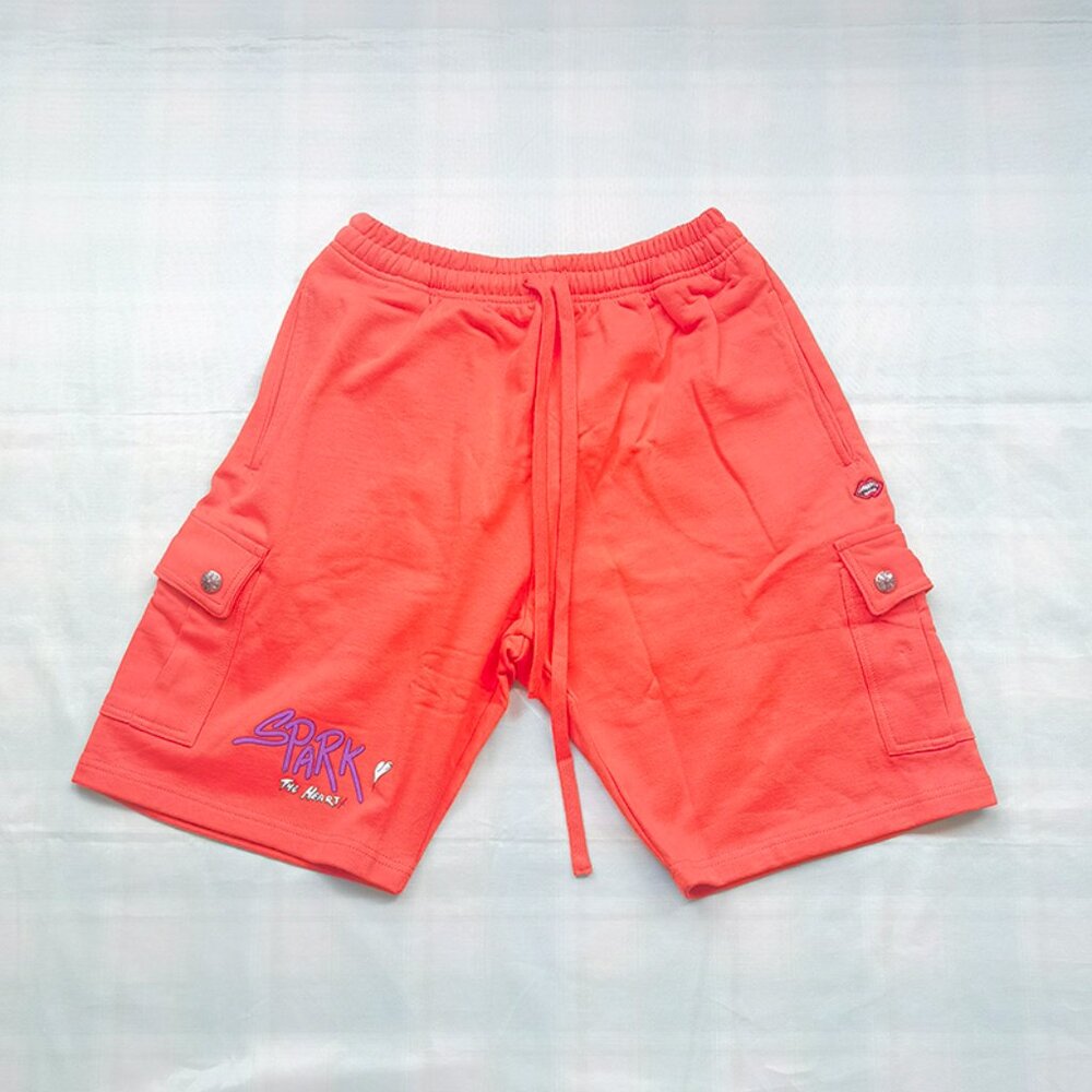 Chrome Hearts Orange Work Shorts